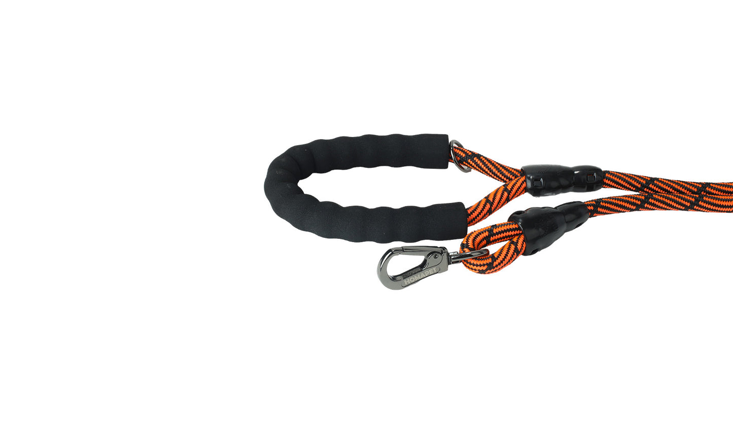 Orange Black Westalee Polyester Non Reflective Dog Rope