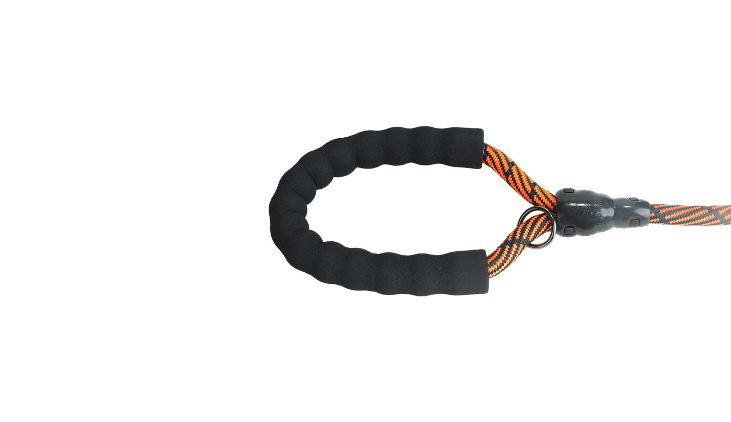 Orange Black Westalee Polyester Non Reflective Dog Rope