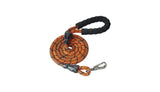 Orange Black Westalee Polyester Non Reflective Dog Rope