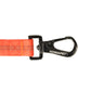 Orange Nylon Full Bungee Dog Leash