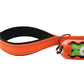 Orange Polyester Full Bungee Dog Leash