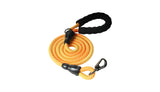 Orange Yellow Serpentine Polyester Non Reflective Dog Rope