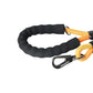 Orange Yellow Serpentine Polyester Non Reflective Dog Rope