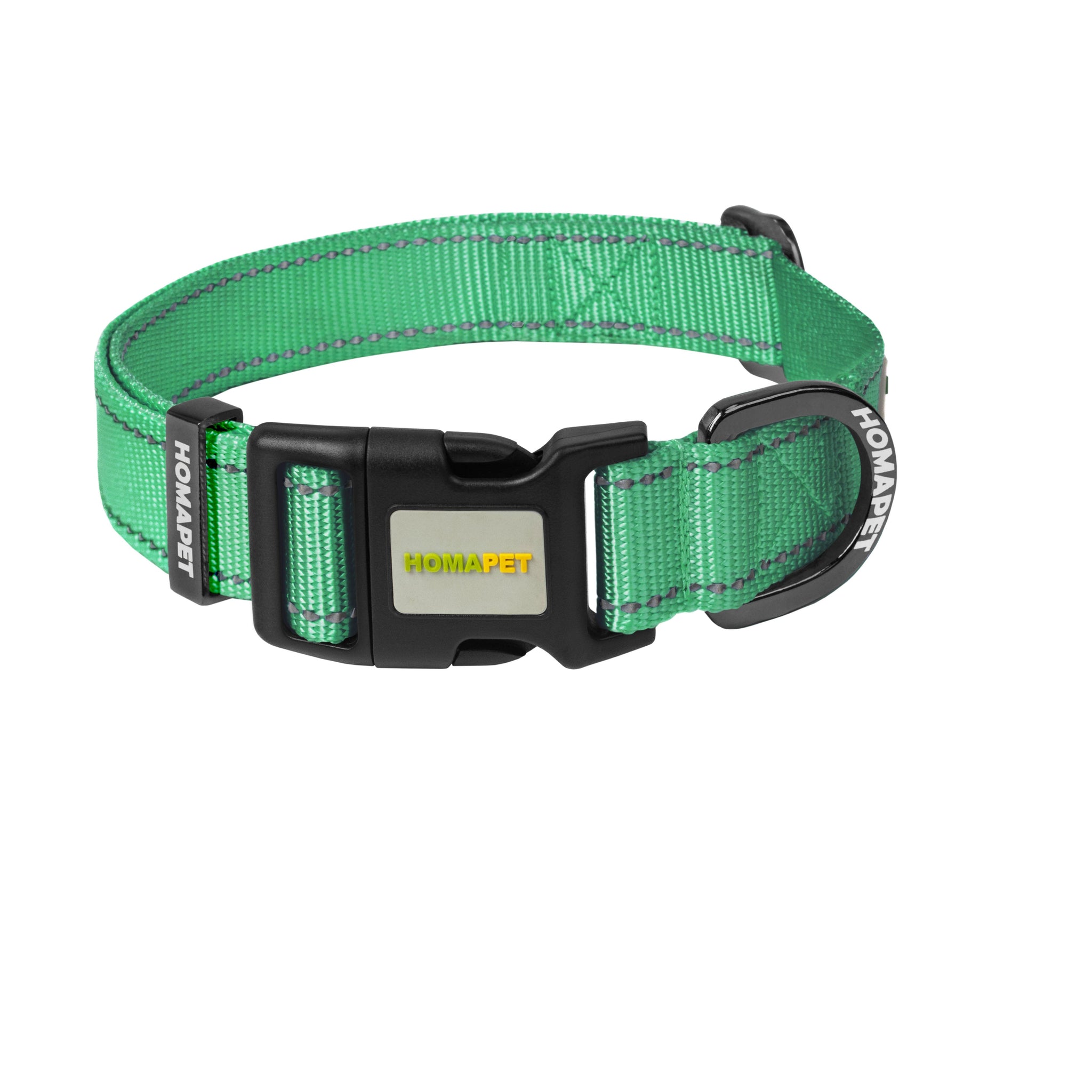 Poly Green Nylon Dog Collar