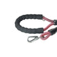 Pink Black Serpentine Polyester Non Reflective Dog Rope