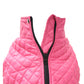 Pink Dog Quilted Jacket - Flat