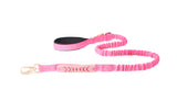 Pink Nylon Full Bungee Dog Leash