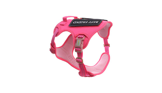 Pink Tactical Dog Harness