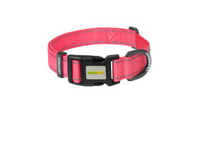 Pink Nylon Dog Collar