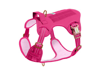 Pink Tactical Dog Harness