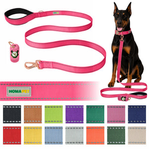 Pink Nylon Dog Leash