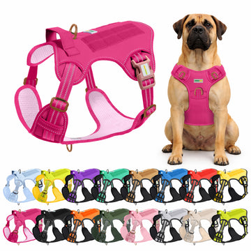 Pink Tactical Dog Harness