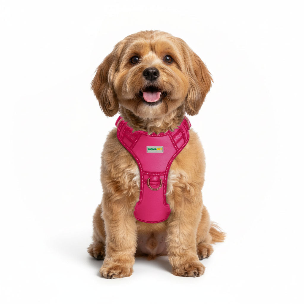 Pink Tactical Dog Harness