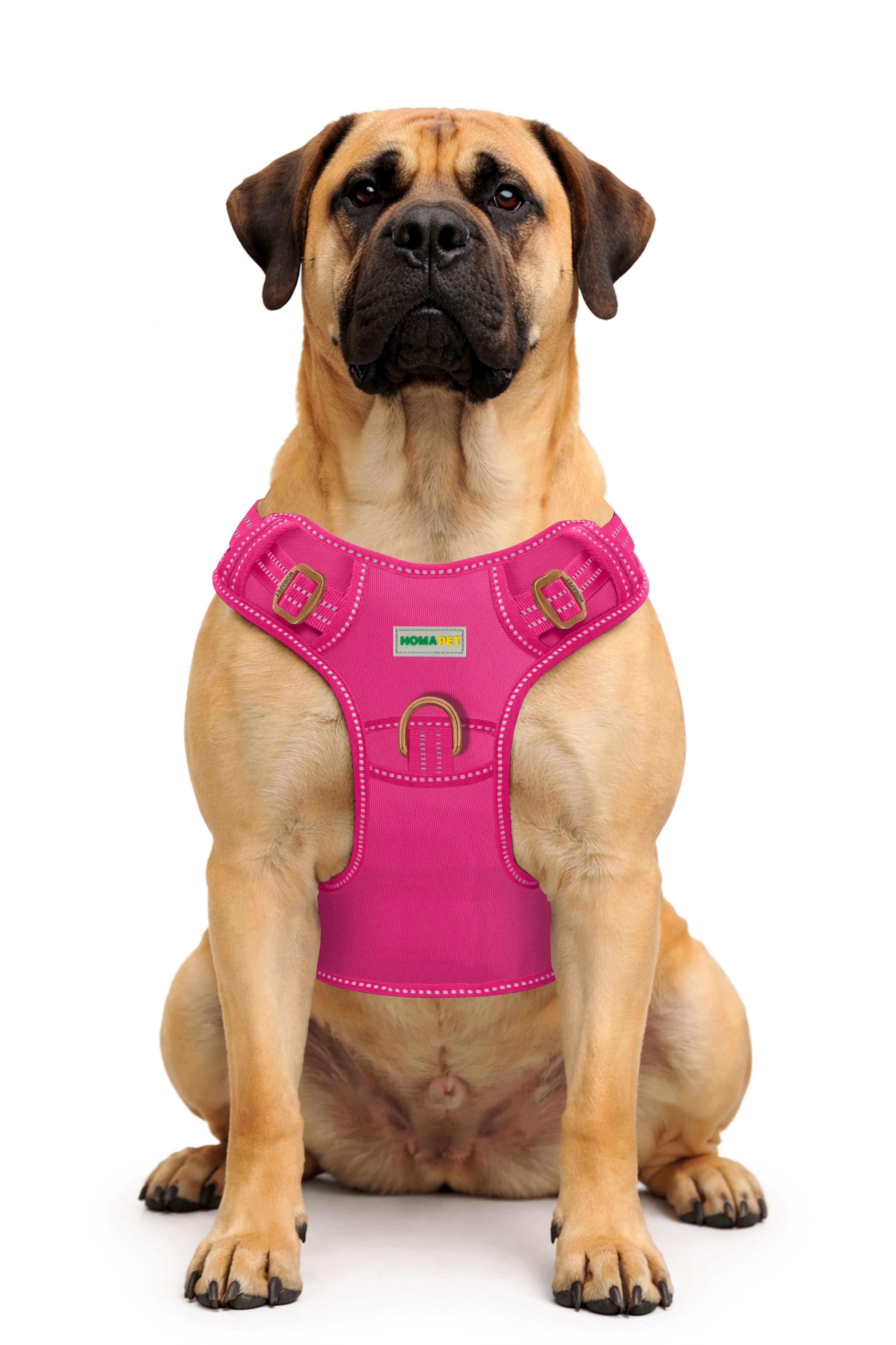 Pink Tactical Dog Harness