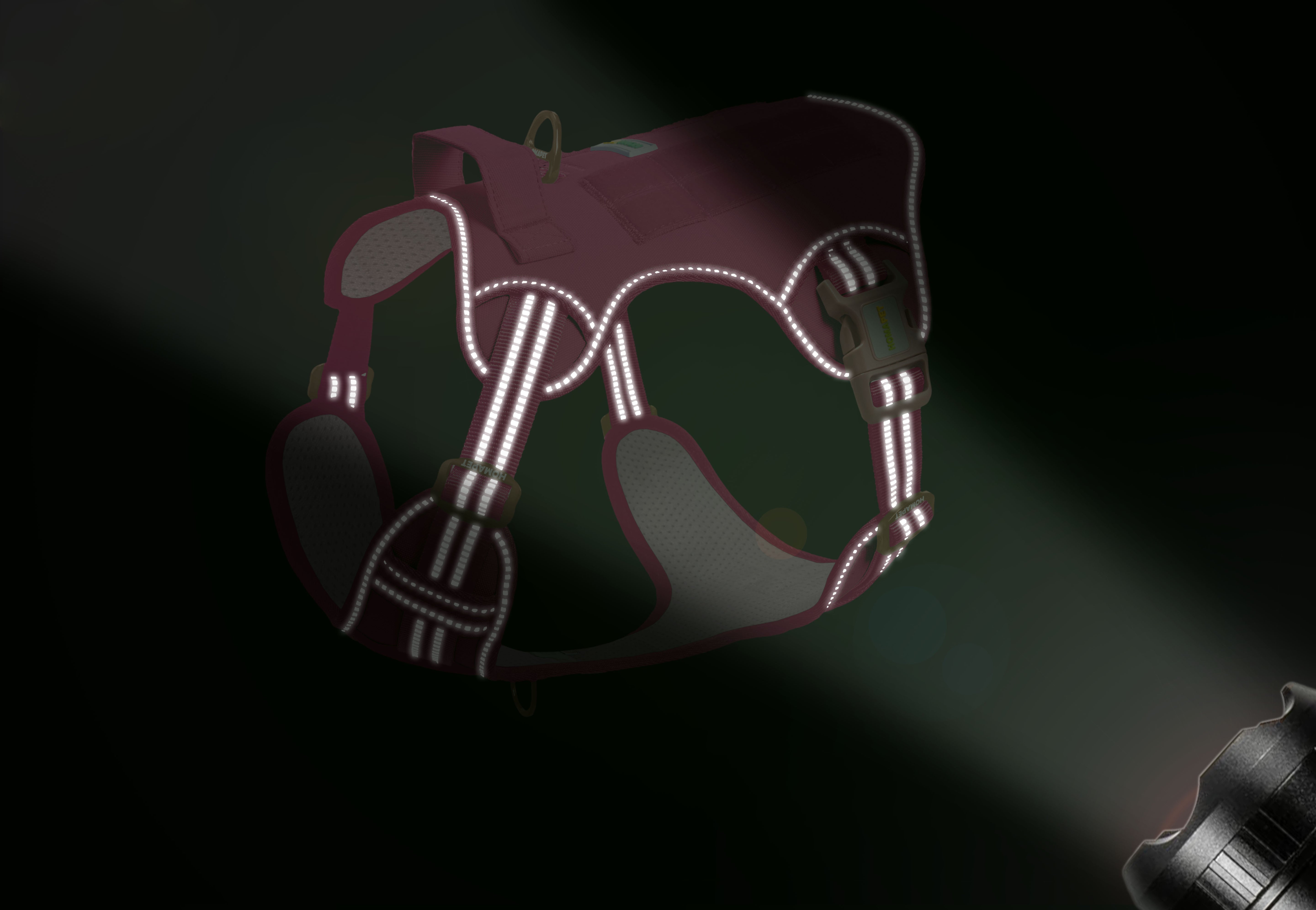 Pink Tactical Dog Harness