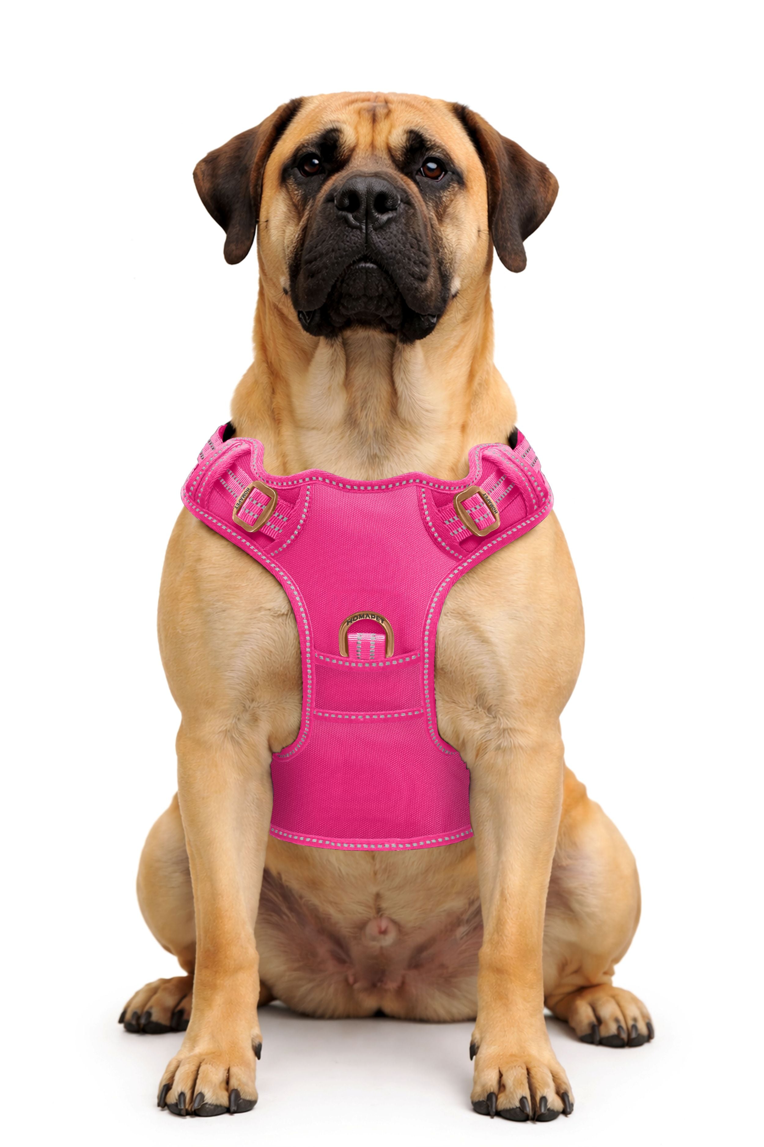 Pink No Pull Dog Harness
