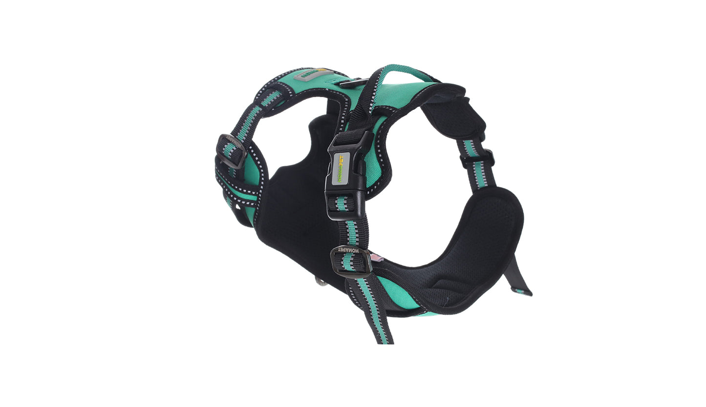 Poly Green No Pull Dog Harness