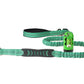 Poly Green Nylon Full Bungee Dog Leash