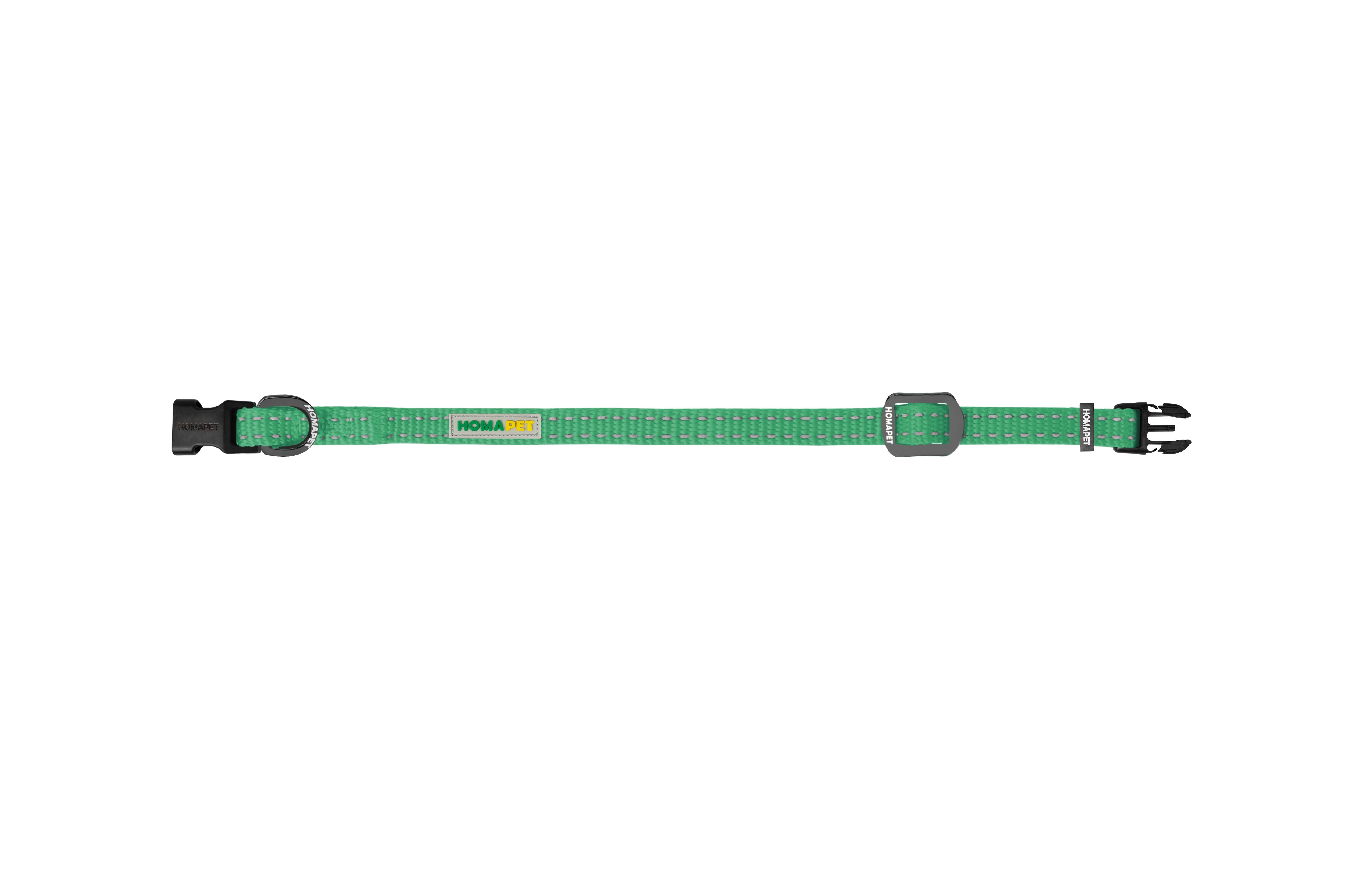 Poly Green Nylon Dog Collar XS