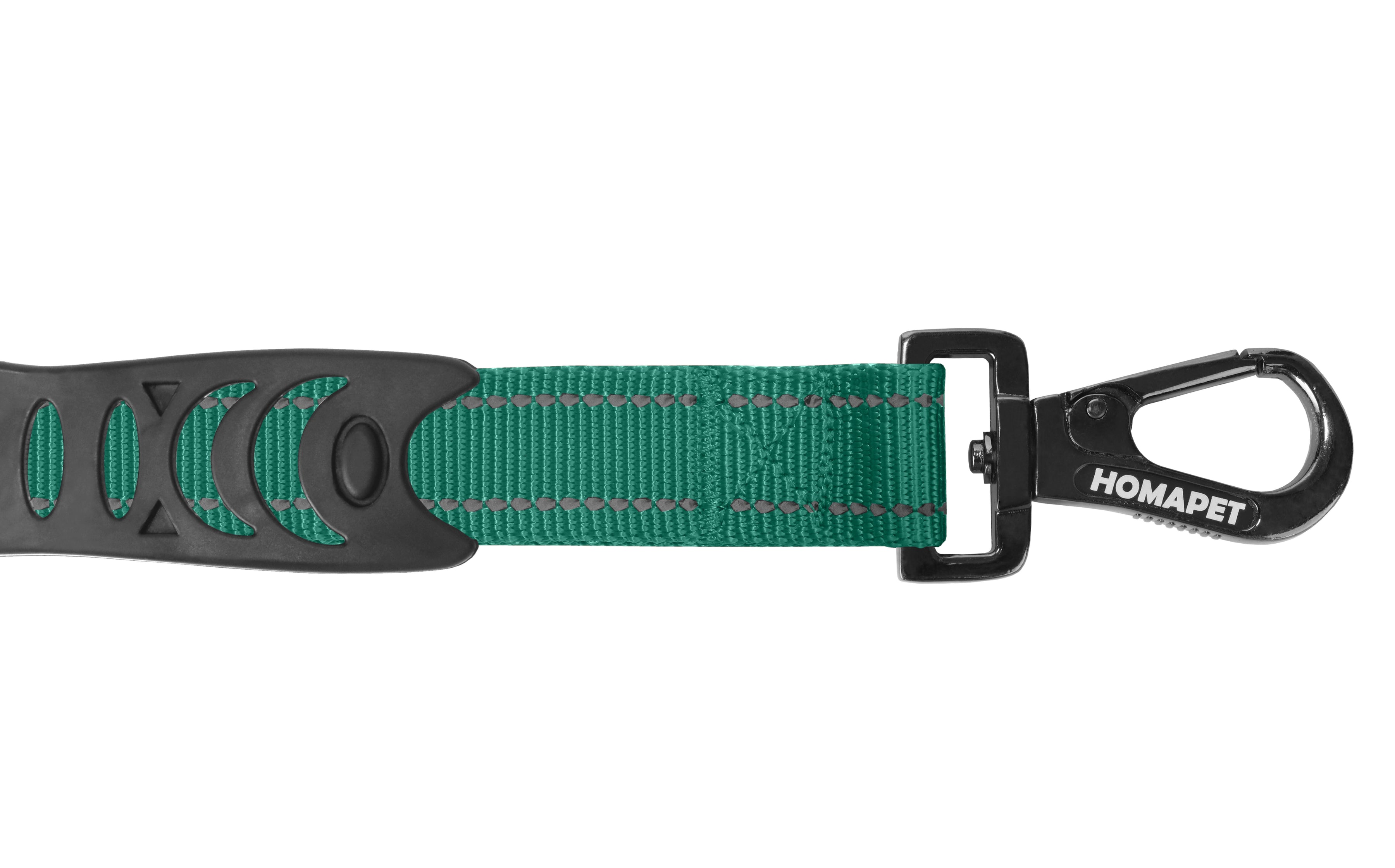 Poly Green Polyester Full Bungee Dog Leash