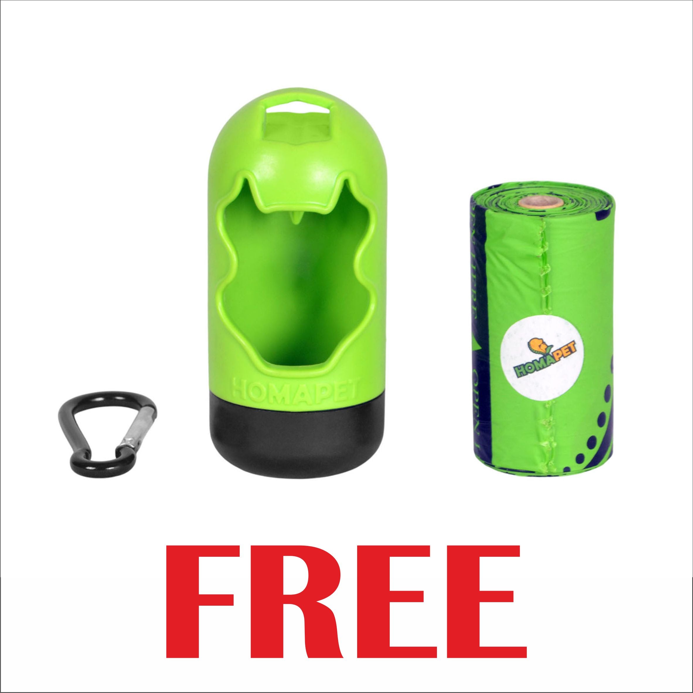 Poly Green Polyester Full Bungee Dog Leash