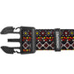 Aztec Printed Polyester Dog Collar