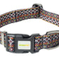 Aztec Printed Polyester Dog Collar