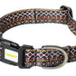 Aztec Printed Polyester Dog Collar