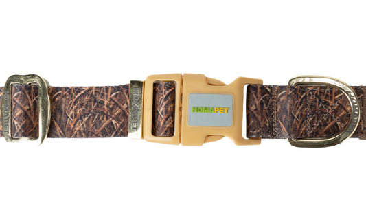 Duck Hunt Camo Printed Polyester Dog Collar