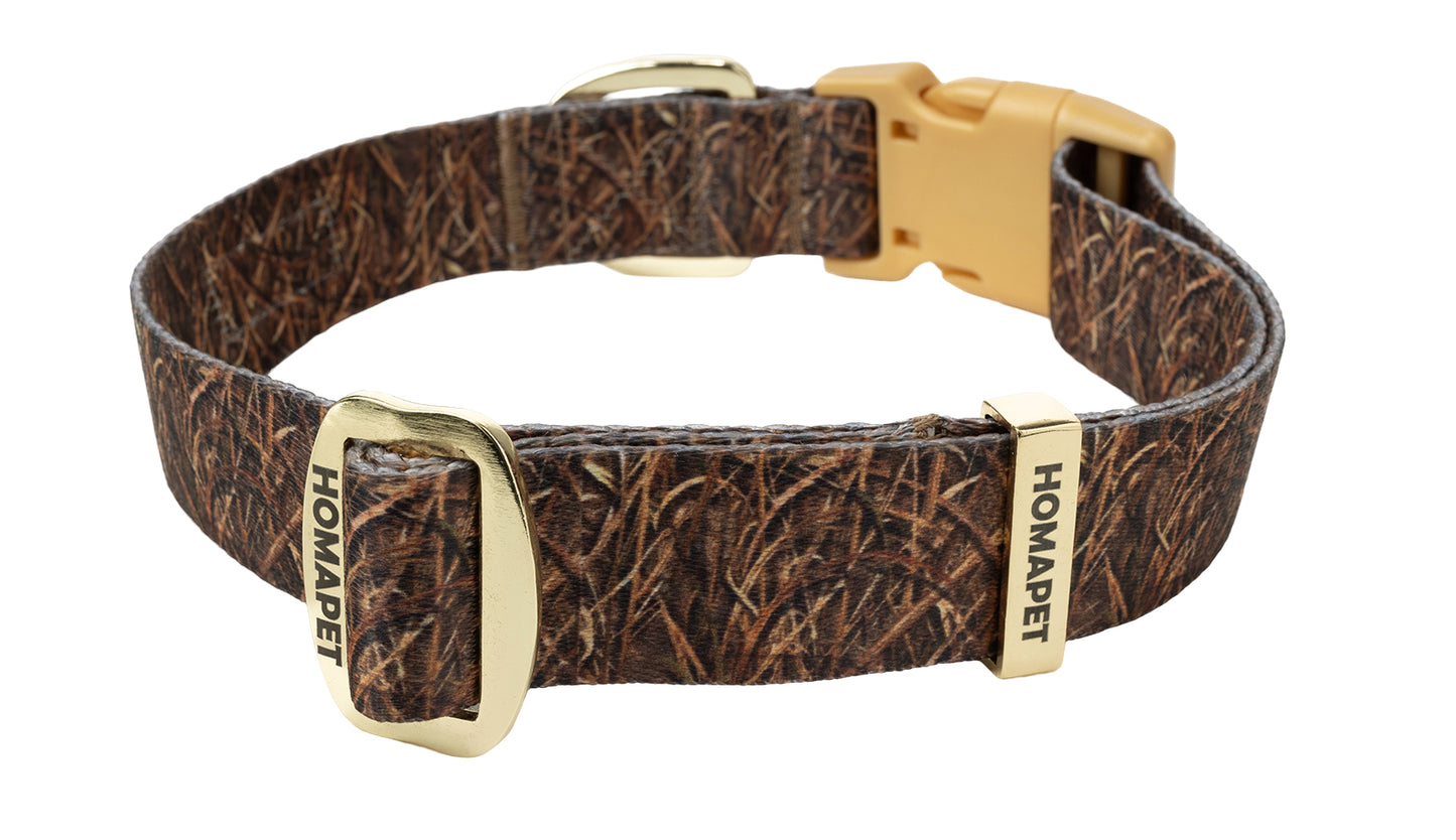 Duck Hunt Camo Printed Polyester Dog Collar