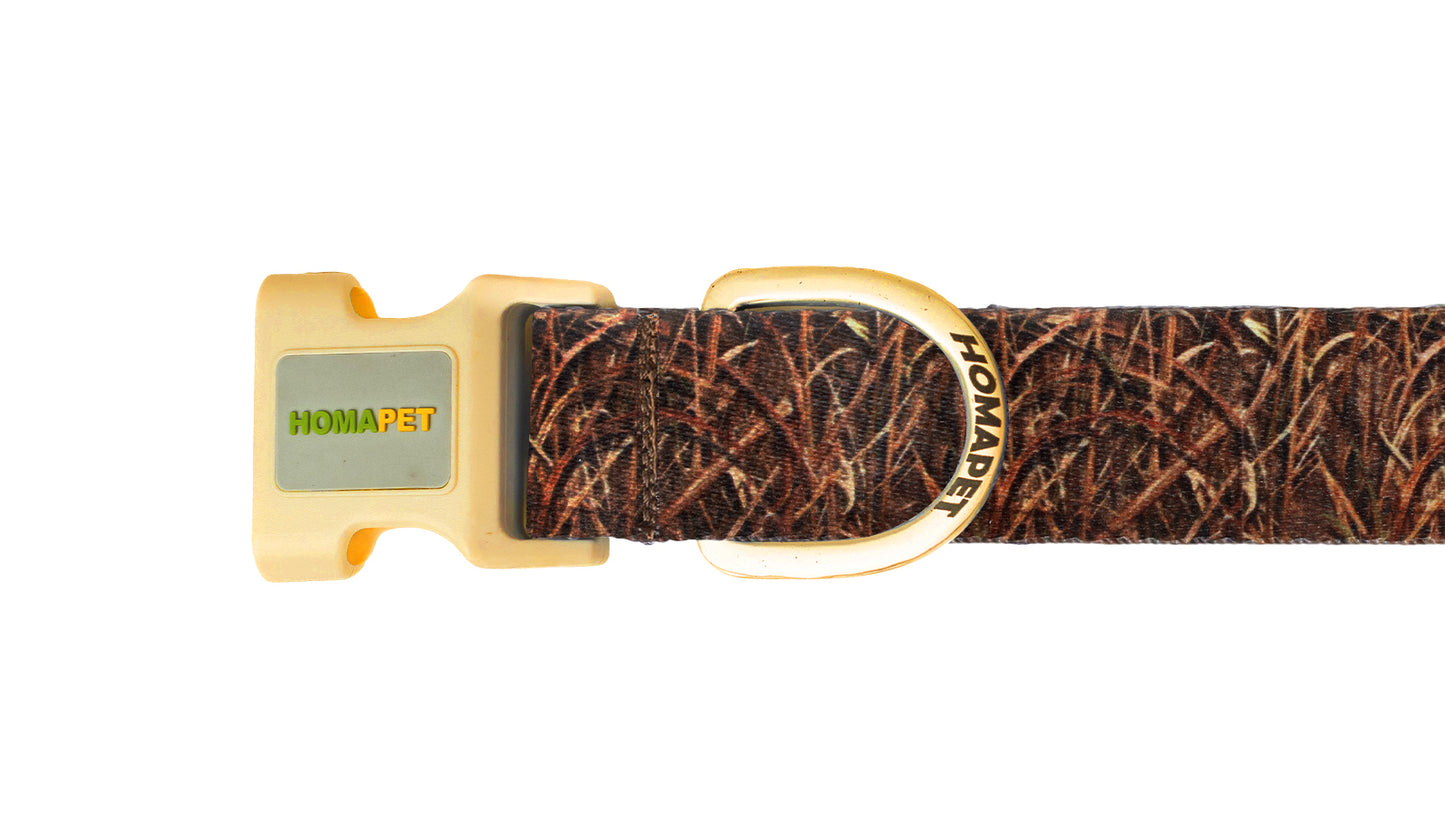 Duck Hunt Camo Printed Polyester Dog Collar