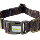 Forest Camo Printed Polyester Dog Collar