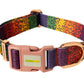 Love Printed Polyester Dog Collar