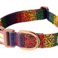 Love Printed Polyester Dog Collar