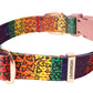 Love Printed Polyester Dog Collar