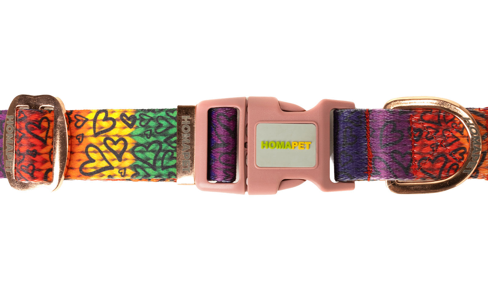 Aztec Printed Polyester Dog Collar