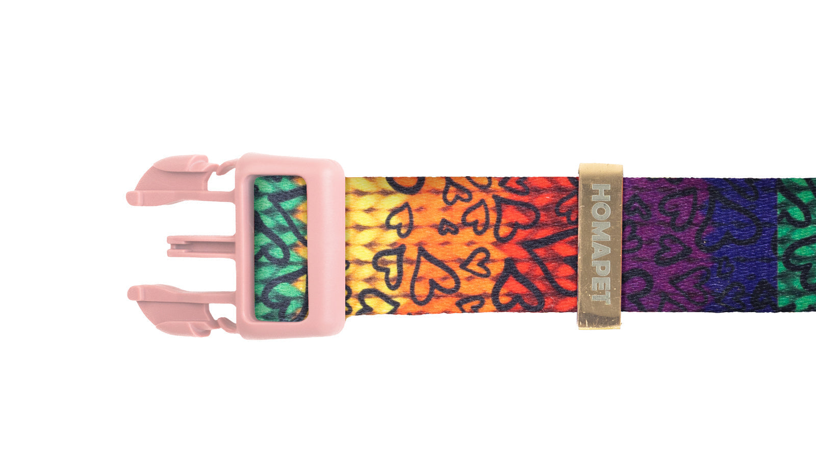 Aztec Printed Polyester Dog Collar
