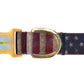 US Flags Printed Polyester Dog Collar