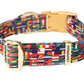 World Flags Printed Polyester Dog Collar