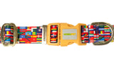 World Flags Printed Polyester Dog Collar