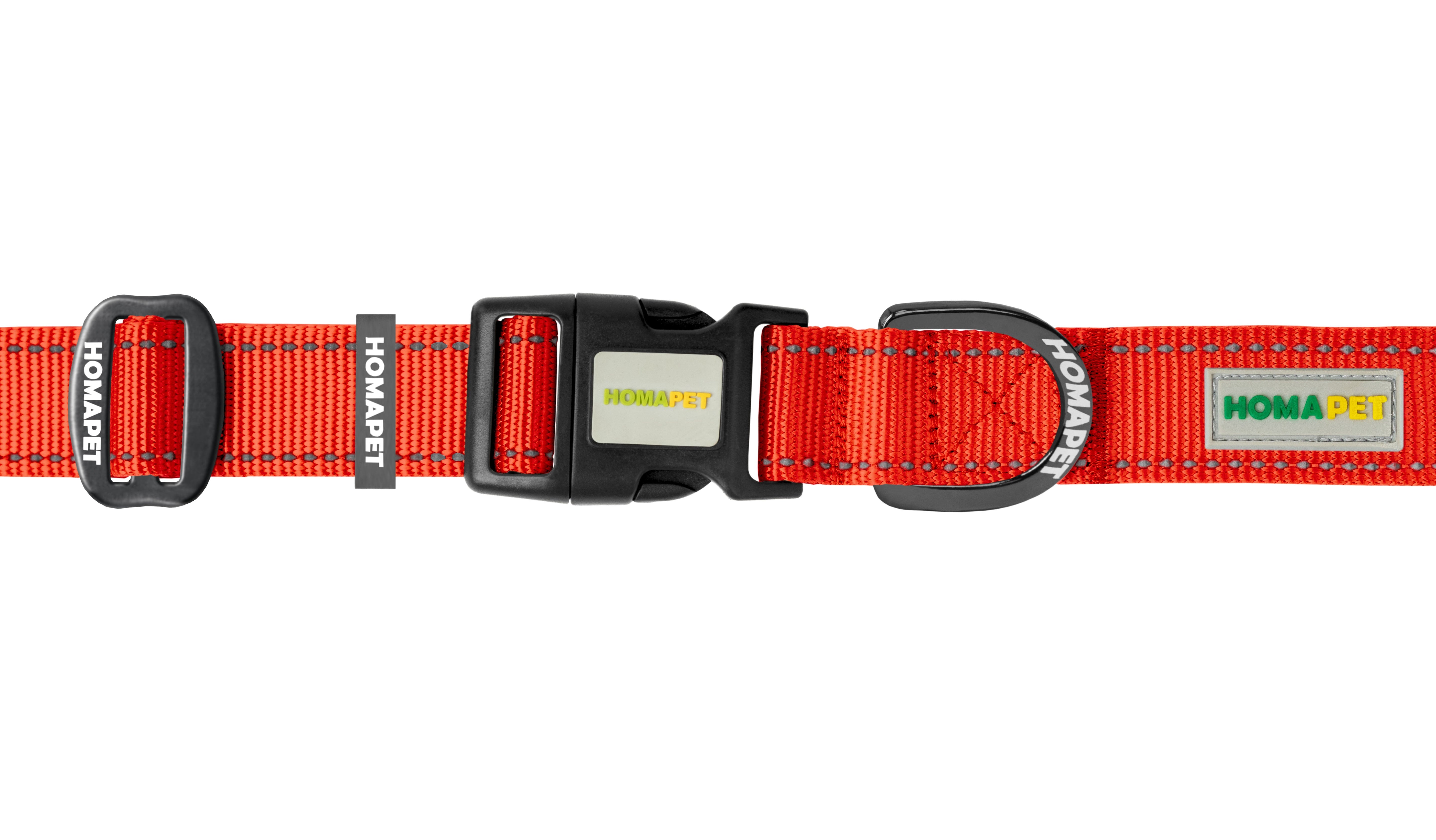 Red Nylon Dog Collar
