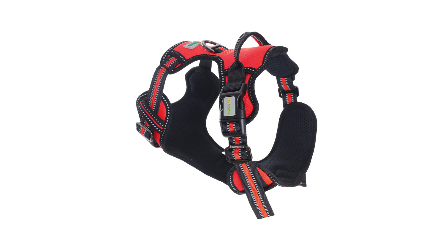 Red No Pull Dog Harness