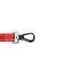 Red Nylon Adjustable Bungee Dog Leash