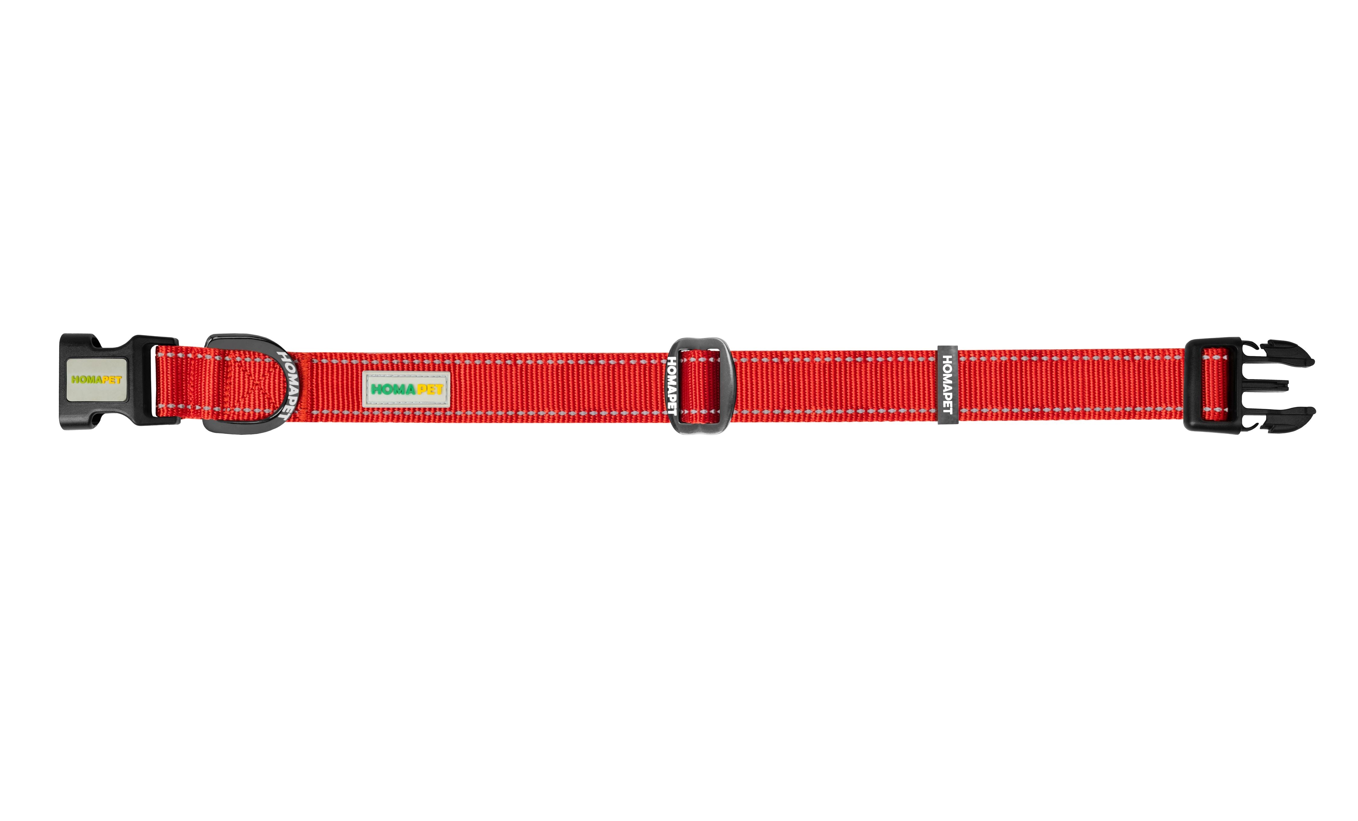 Red Nylon Dog Collar