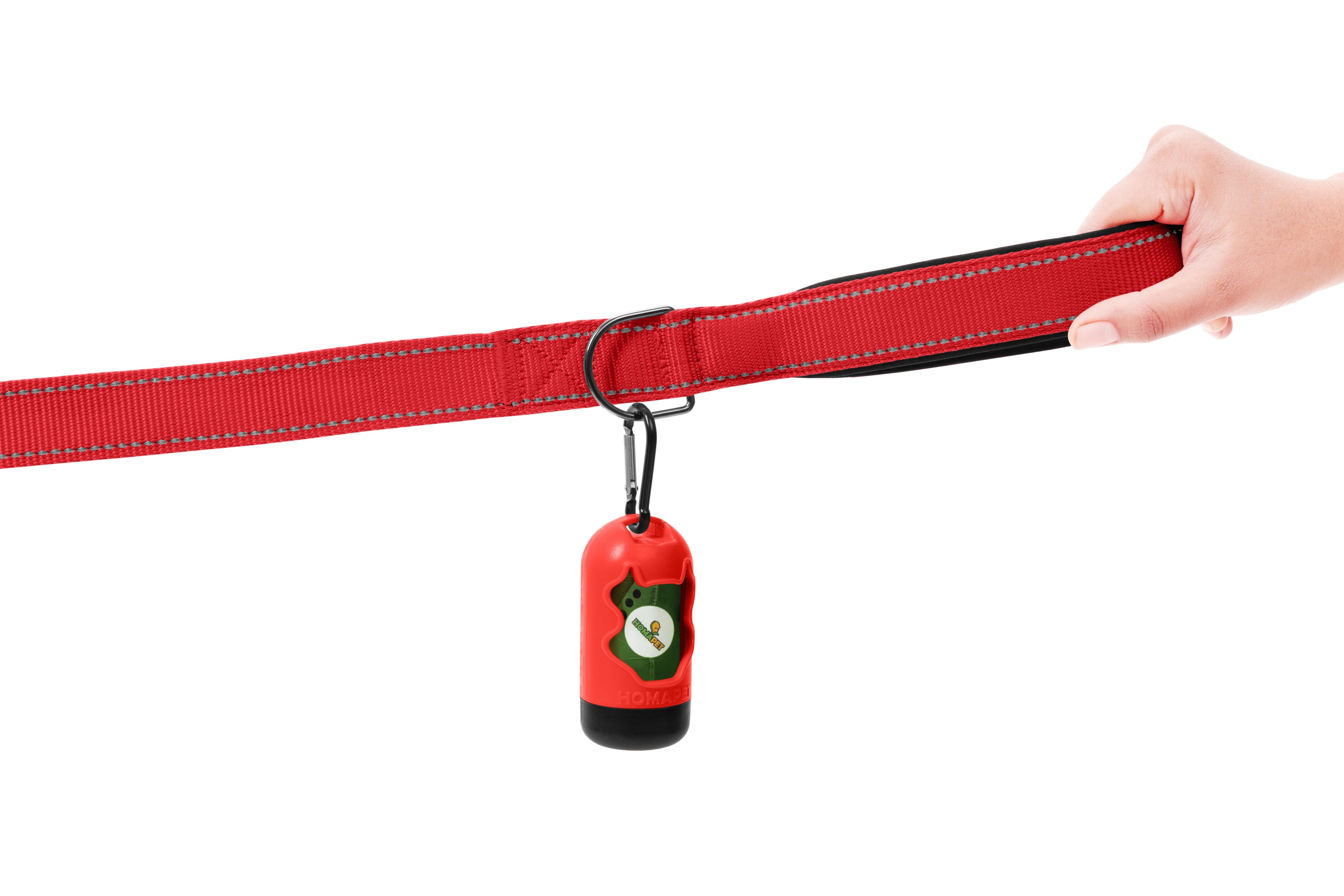 Red Nylon Dog Leash