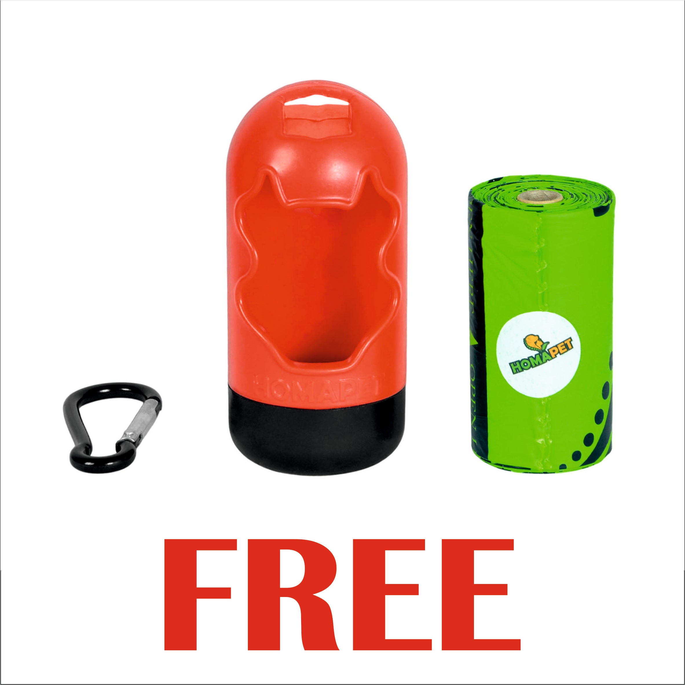 Red - Black Braided Polyester Reflective Dog Rope