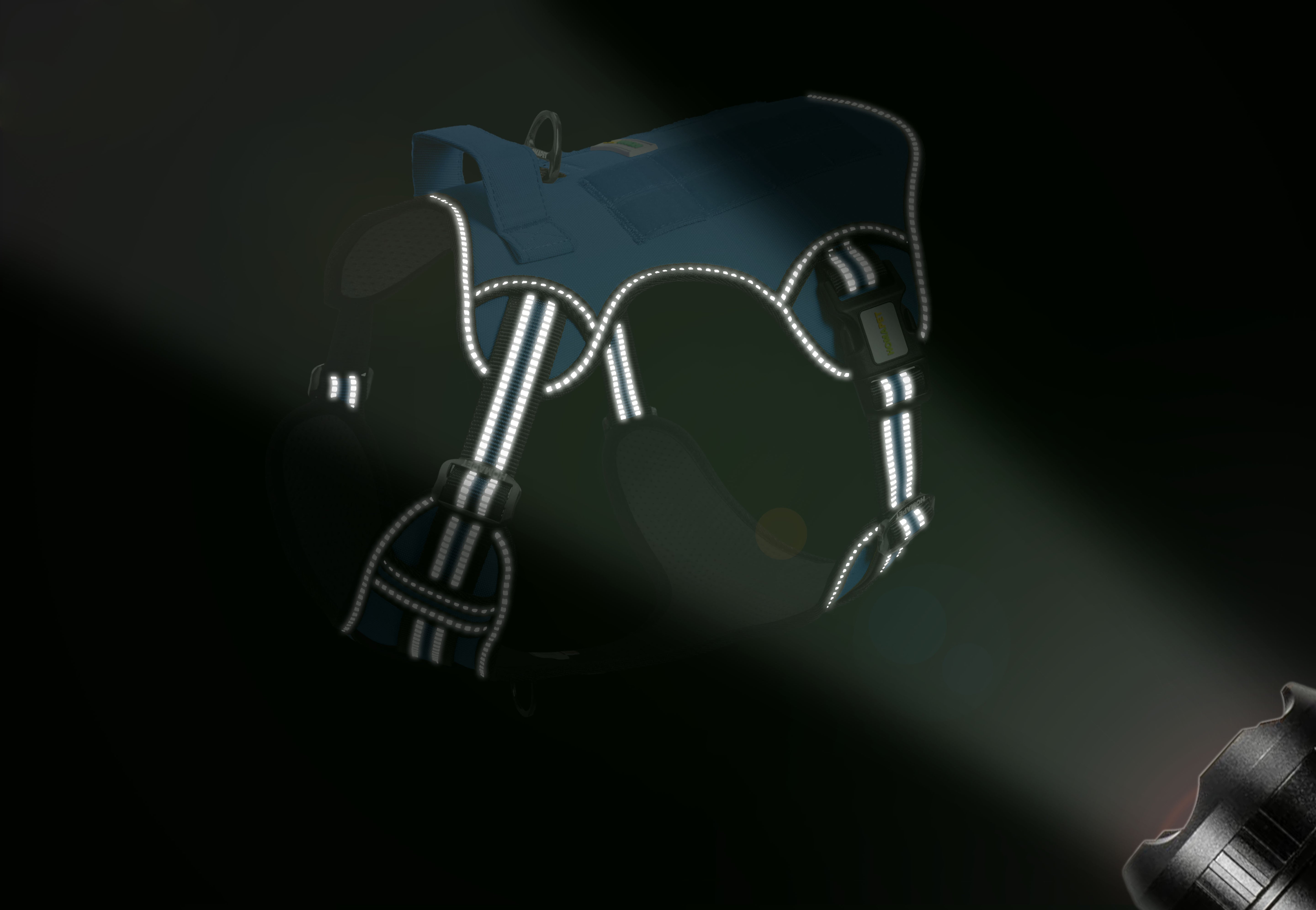 Royal Blue Tactical Dog Harness