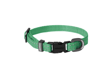 Poly Green Nylon Dog Collar XS
