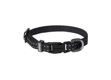 Black Nylon Dog Collar XS