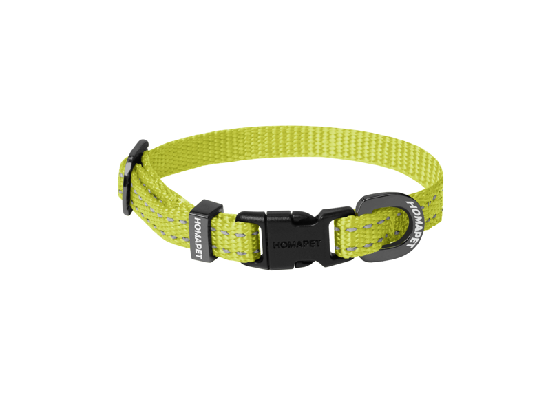 Sodalite Blue Nylon Dog Collar XS